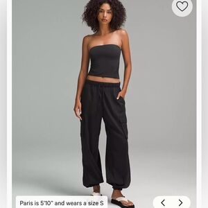 Lululemon Lightweight Black Cargo Pants